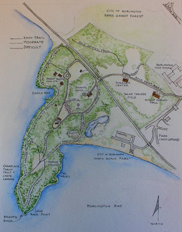 Rock Point Map