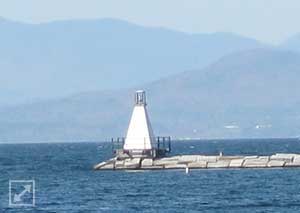 Lighthouse at the Southern End of the Breakwater